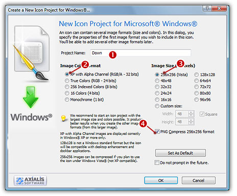 Creating Custom Icons Windows Vista