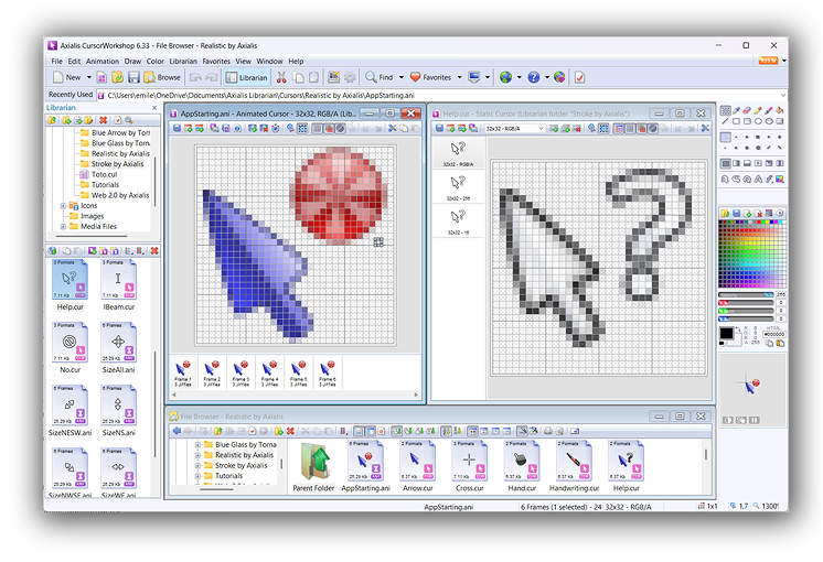 Axialis CursorWorkshop