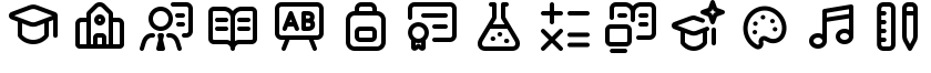 Axialis Line Pro - Education icons
