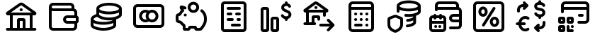 Axialis Line Pro - Money Management icons