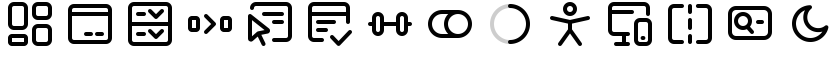Axialis Line Pro - User Interface icons