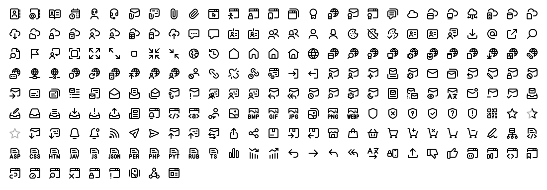 All 225 Axialis Line Pro Web & Email icons