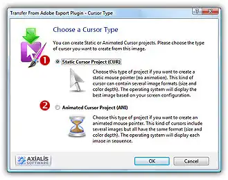 Axialis Software - CursorWorkshop